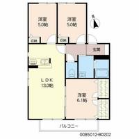 物件の間取り画像
