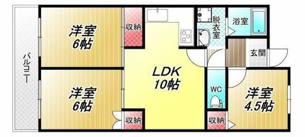 物件の間取り画像