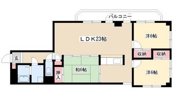 物件の間取り画像