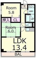物件の間取り画像