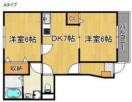 物件の間取り画像