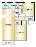 物件の間取り画像