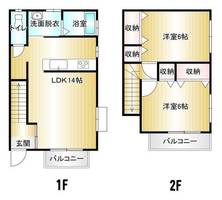 物件の間取り画像