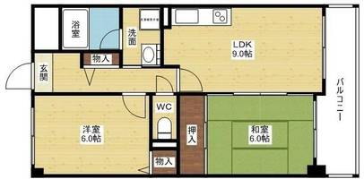 物件の間取り画像
