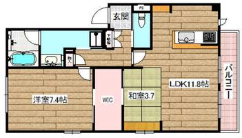 物件の間取り画像