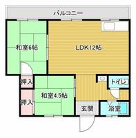 物件の間取り画像