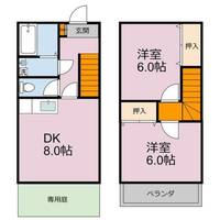 グリーンタウンツムラC-6の間取り