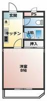 フィオーレ882Cの間取り