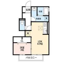 エクスベルジェⅡの間取り