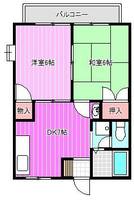 奈良県桜井市大字高田(アパート)の賃貸物件の間取り