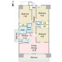 物件の間取り画像