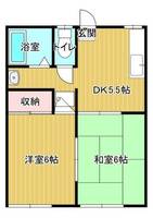 レインボウハイツ101の間取り