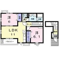 ビューティー・オアシス 10201の間取り