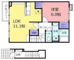 ミルト諸福の間取り
