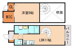 カーサ・デ・カゲ・コルデラの間取り