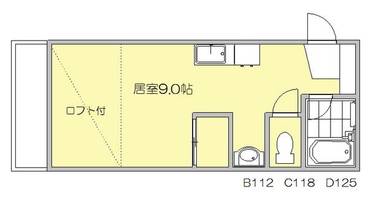 物件の間取り画像