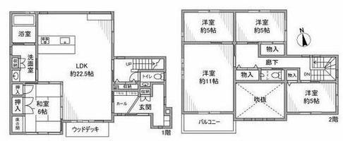 物件の間取り画像