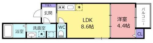 物件の間取り画像