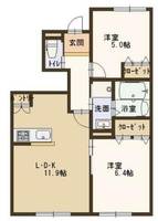 物件の間取り画像