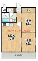 大正メゾンの間取り