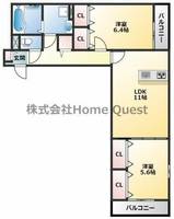 物件の間取り画像