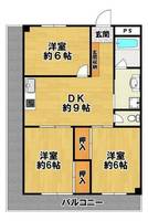 フレイヴァーパークⅠ303の間取り
