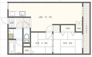 物件の間取り画像