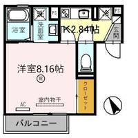 アネックスわたむき 守山市伊勢町の間取り