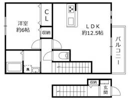サンガーデン一橋 C棟の間取り