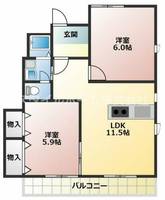 アネシスEの間取り