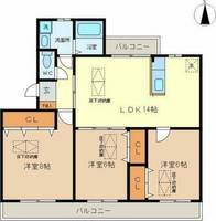 物件の間取り画像