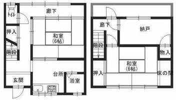 物件の間取り画像