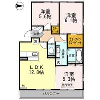 物件の間取り画像