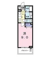 ロゼ・クリスタⅡの間取り