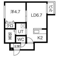 物件の間取り画像