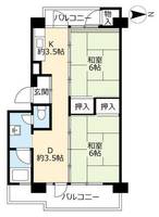 UR中央台2280508の間取り