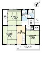 物件の間取り画像