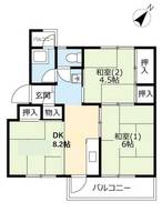 UR助松0340301の間取り