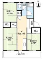 物件の間取り画像
