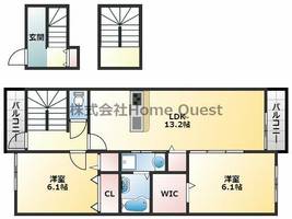 物件の間取り画像