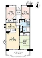 物件の間取り画像
