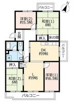 物件の間取り画像