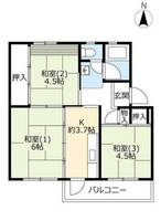 物件の間取り画像