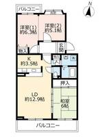 物件の間取り画像