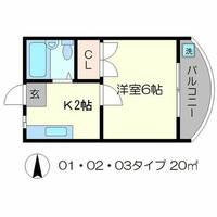 物件の間取り画像
