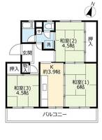 物件の間取り画像