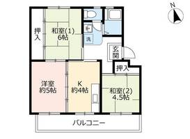 UR玉川橋0180305の間取り