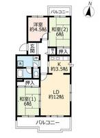 物件の間取り画像