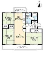 物件の間取り画像