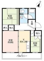 UR豊明0510401の間取り